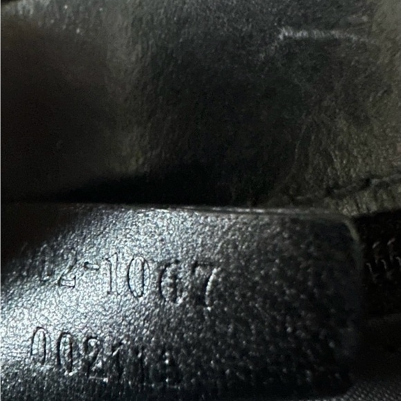 Gucci Jackie Bag - Black Canvas with Leather Trim and Silver Hardware - Picture 8 of 15